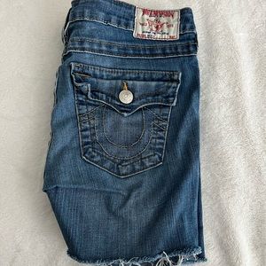 True religion shorts